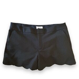Elle size 14 scalloped textured shorts